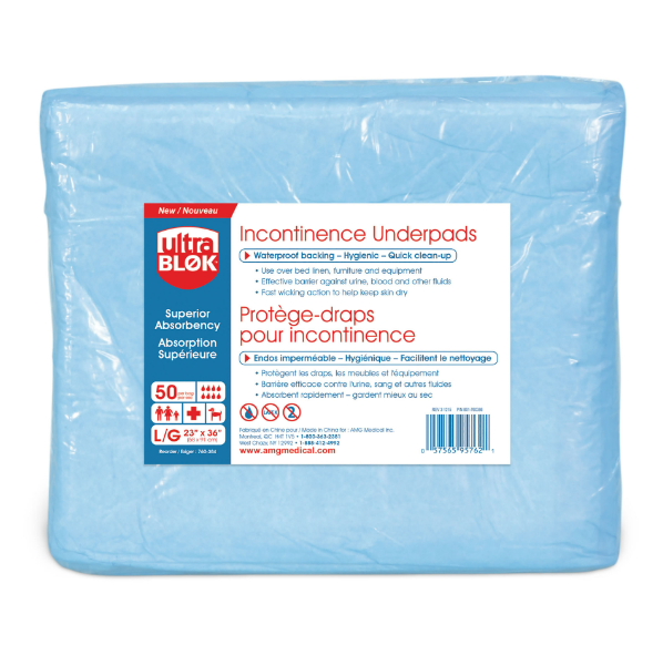 AMG MedPro Disposable Underpads