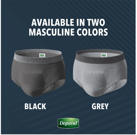 Depend Super Premium Real-Fit Underwear for Men