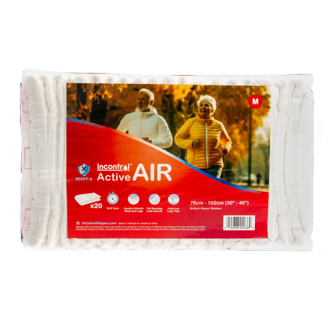 InControl Active Air Incontinence Briefs