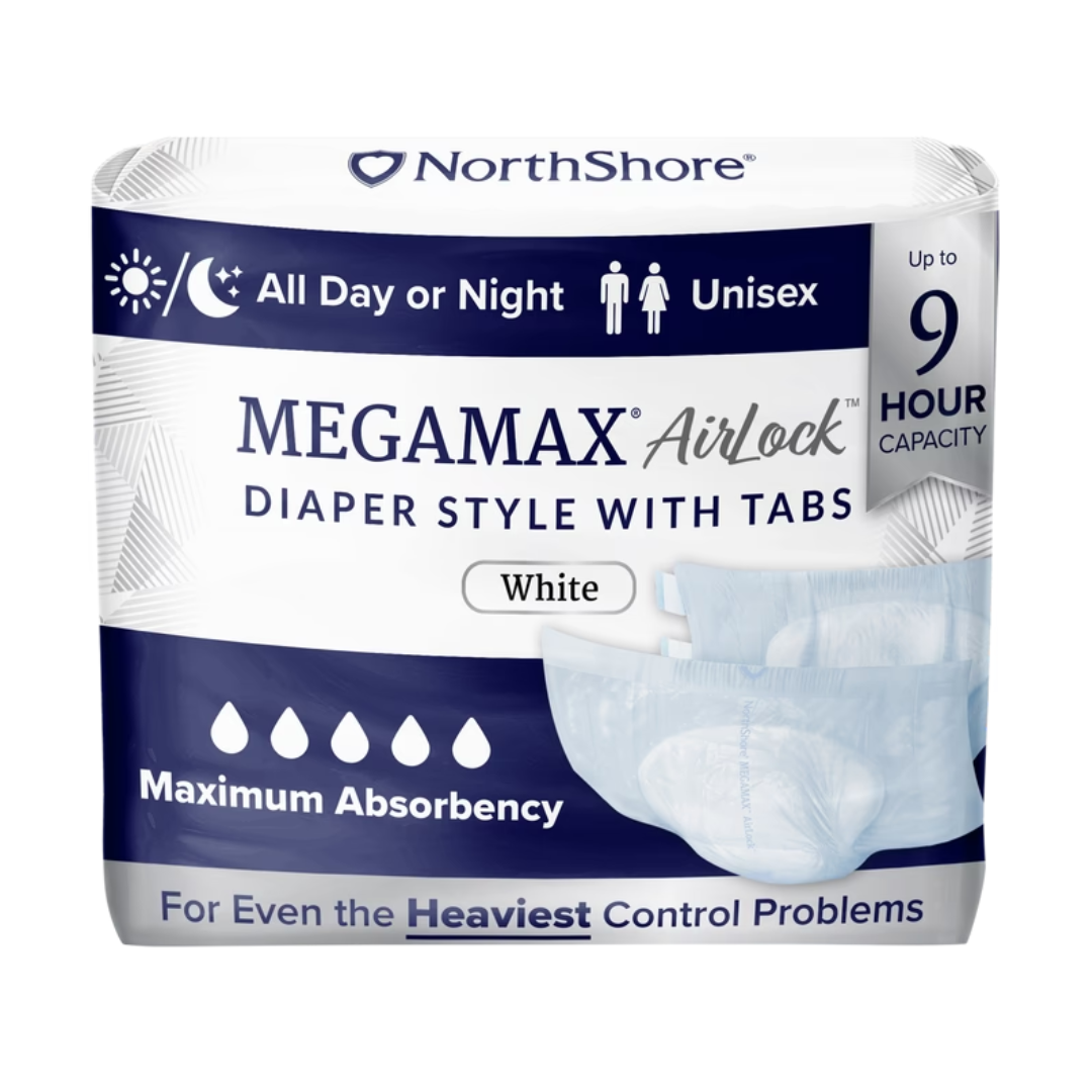 NorthShore MEGAMAX AirLock Adult Diapers