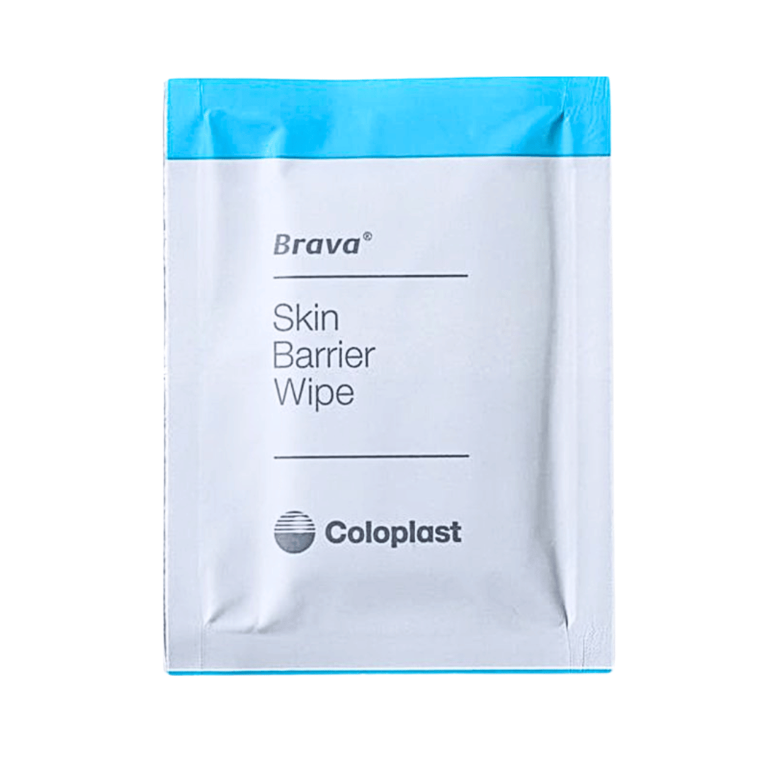 Coloplast Brava Ostomy Care Skin Barrier Wipes