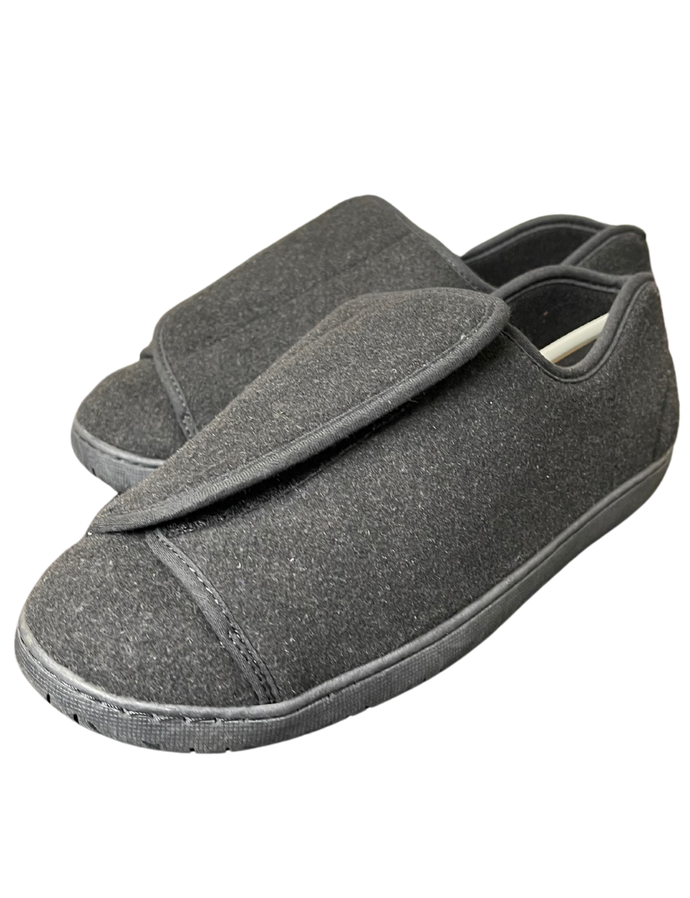 Geri Fashions Men s Doctor s Slippers Black 10.5
