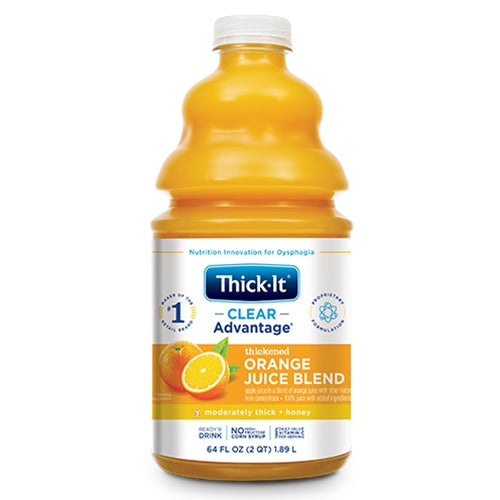 Thick-It Clear Advantage Unflavored Thickened Water Mildly Thick 64 oz.  Liquid