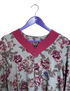 Adaptive Dress with Notched Neckline - Pink Floral