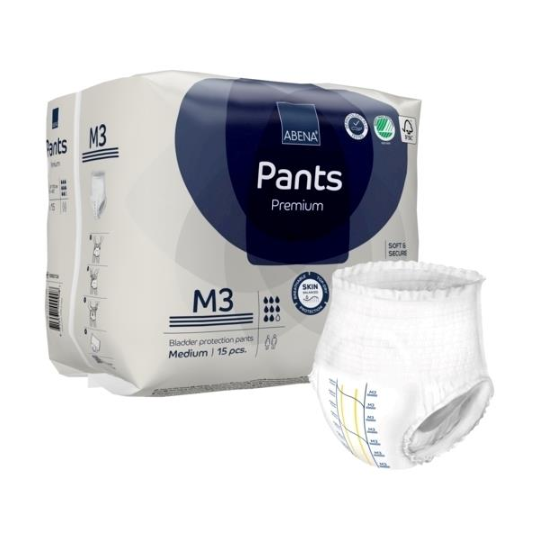 Tena Pants Plus M 9's | Triple Protection