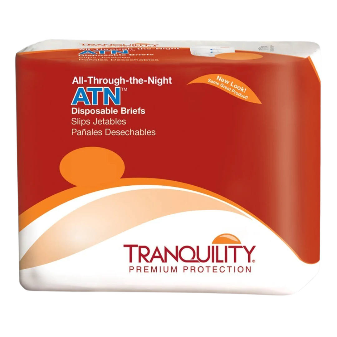 Ships Free] Tranquility SlimLine Disposable Briefs, Heavy