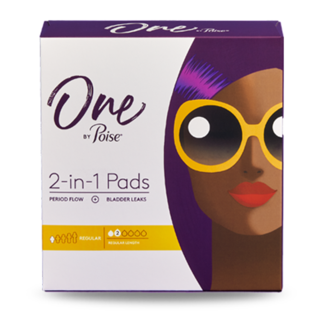 One by POISE Ultrathin Regular - Winged Pad