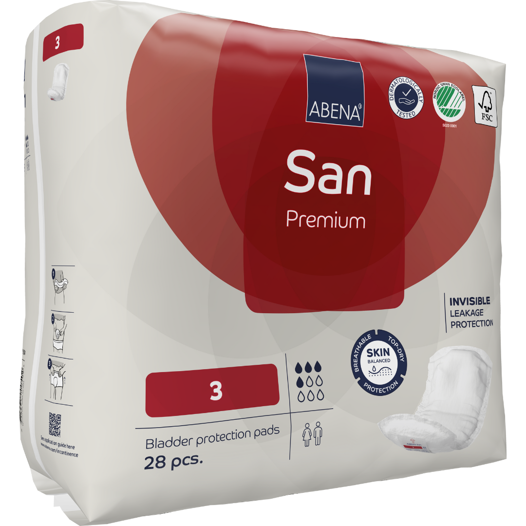 Abena Abri-San Air Plus Premium 3 - Light to Moderate Pads - New