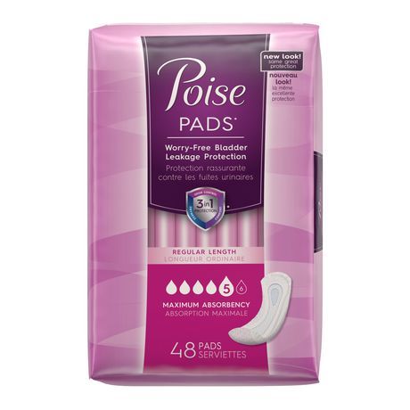 Poise Max Absorbency Extra Coverage Pads