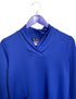 Adaptive Long Sleeve Dress with Pocket - Cobalt Blue