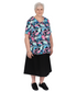 Alexandra Adaptive Top - Navy Multicolour