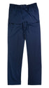 Open Back Poly-Cotton Twill Pant