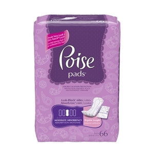 Poise Moderate Absorbency Regular Length Pads
