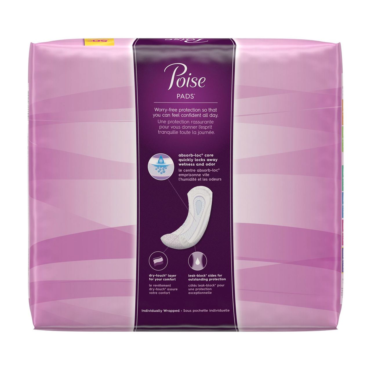Poise Ultimate Coverage Long Length Pads – Healthwick Canada