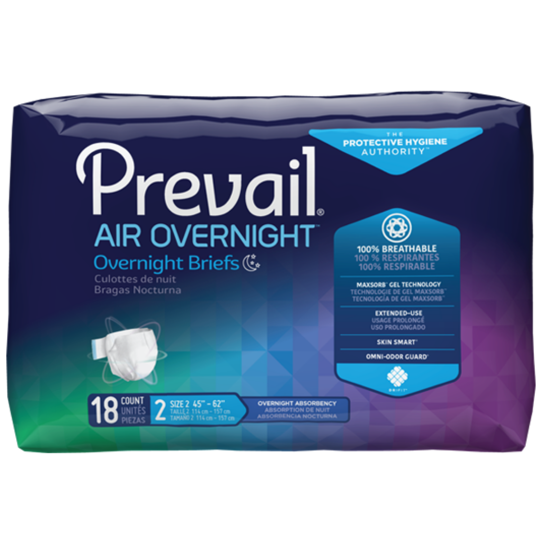 Attends Overnight Briefs with Extended Wear Protection