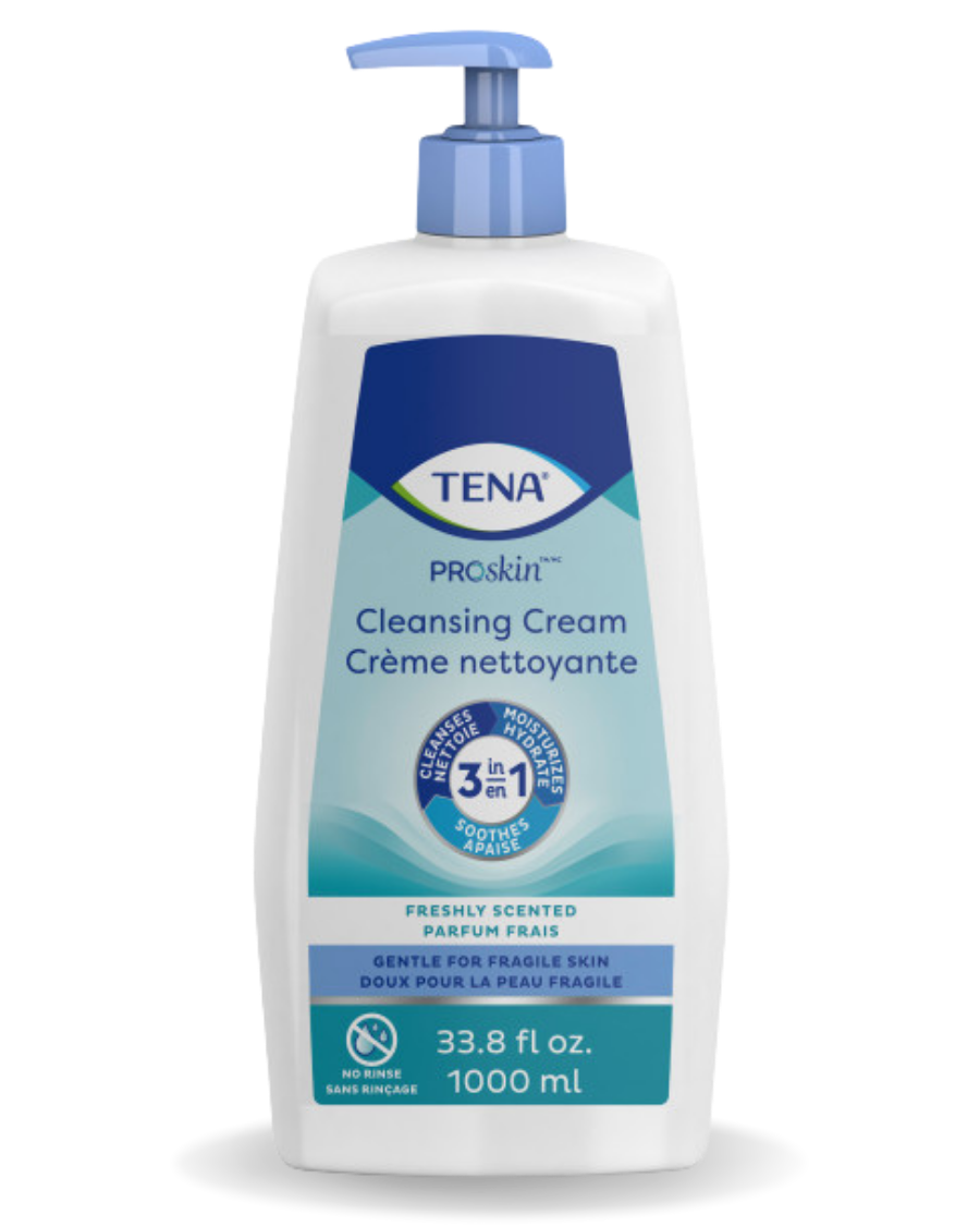 TENA 1000mL Scented Cleansing Cream Washcream