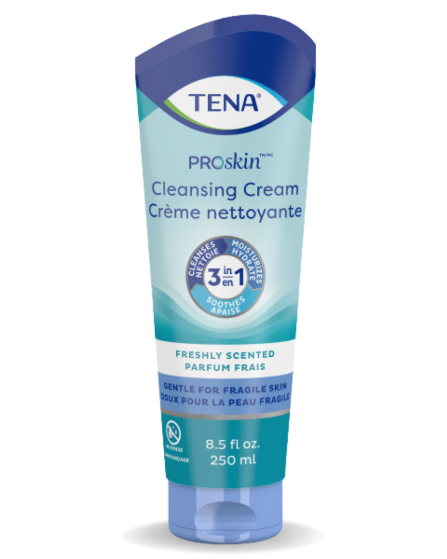 TENA 250ml Scented Cleansing Cream Washcream