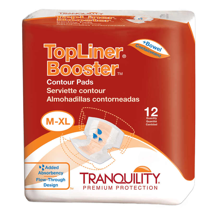 Tranquility TopLiner Contour Booster-Pads