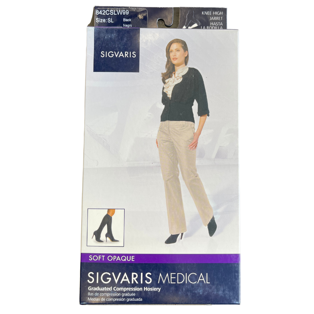 Sigvaris Medical Compression Soft Opaque Hosiery 20-30 mmHg for Women