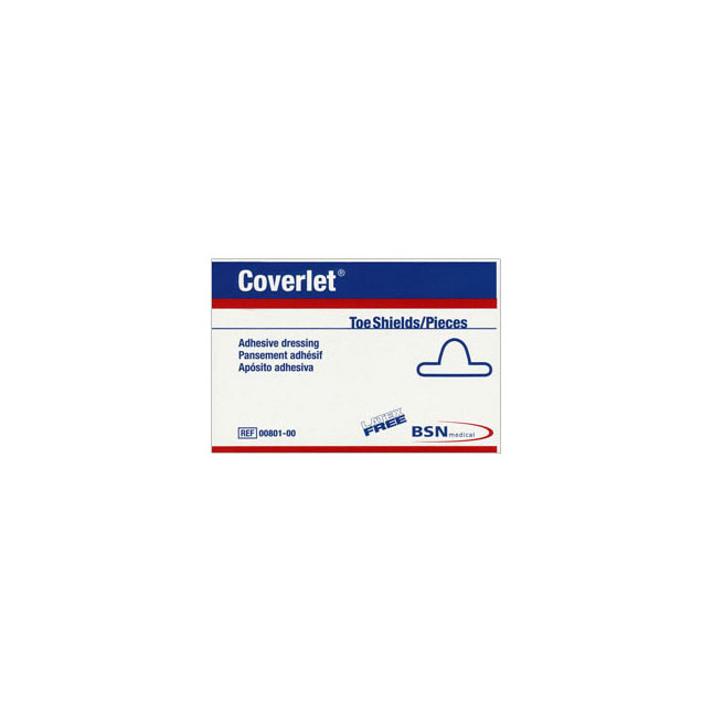 Coverlet® Adhesive Dressing, Stretchable Lightweight Fabric, Toe Shield