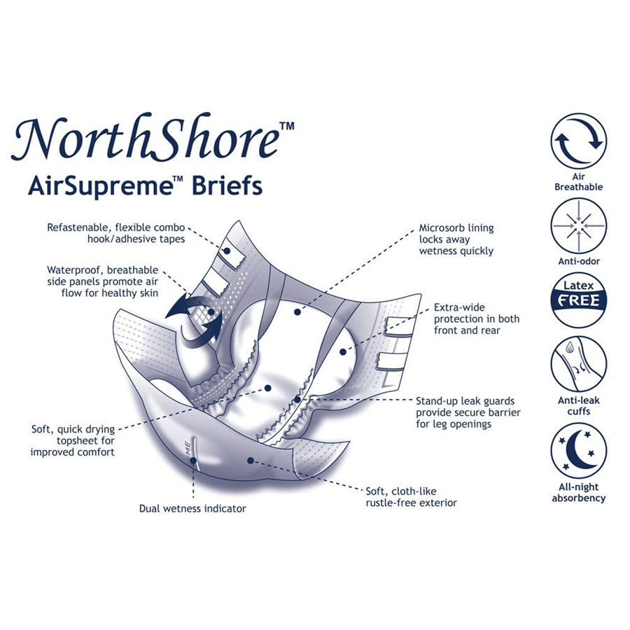 The Breathable Adult Diaper That's Cool for Summer by NorthShore Care 