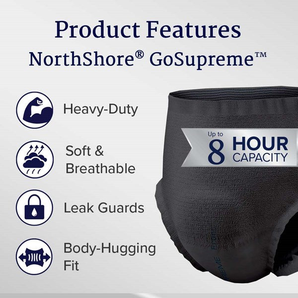 NorthShore GoSupreme Overnight Incontinence Underwear