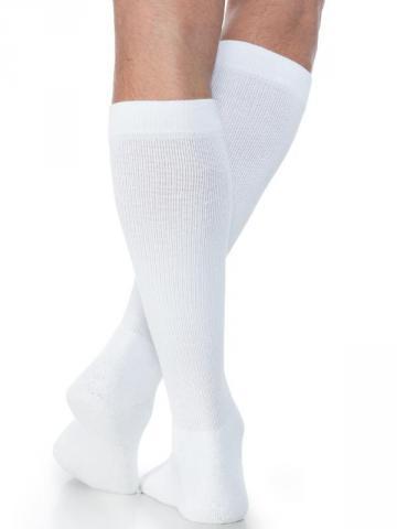 Sigvaris Unisex Eversoft Diabetic Sock, Calf 8-15mmHg